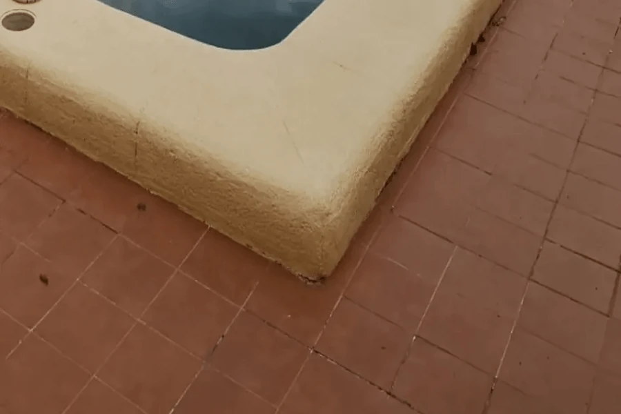 Instalación sobre hormigón o baldosa